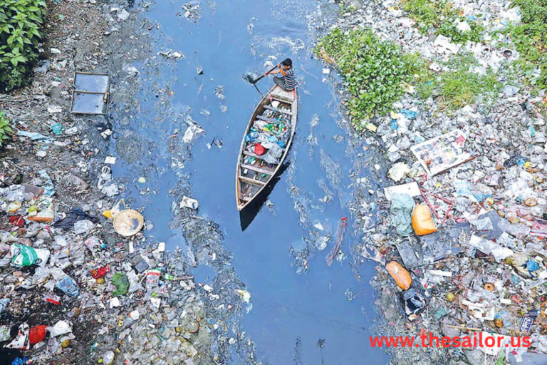 Plastic is choking our rivers