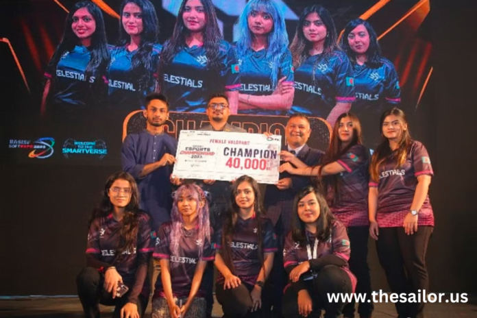 Team Celestials won Bangladesh's first women's e-sports competition